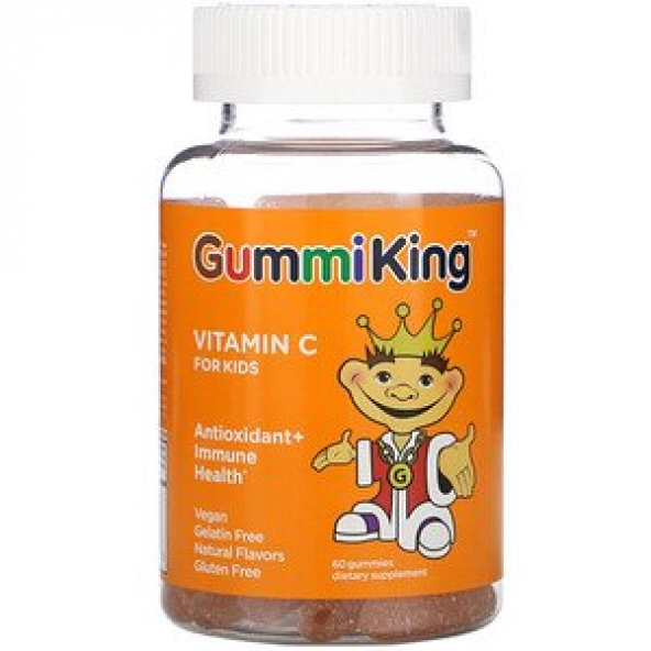 Gummi King, Vitamin C for Kids, 60 Gummies