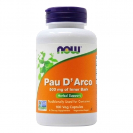 Now Foods, Pau D'Arco,500 mg,100 capsules