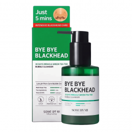 Spuma de curatare  Some By Mi, Bye Bye Blackhead, 30 Days Miracle Green Tea Tox, Bubble Cleanser, 120 gr