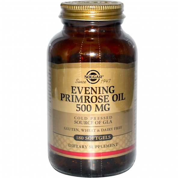 Solgar, Evening Primrose Oil, 500 mg, 180 capsule
