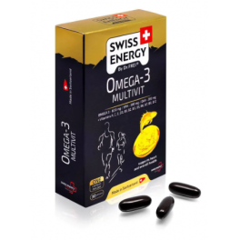 Swiss Energy, Omega-3 Multivit, 30 capsules