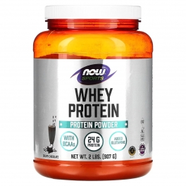 Now Foods, WHEY Protein Chocolate, 907 gr.