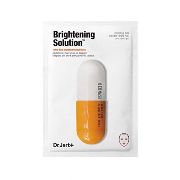 Masca pentru luminozitate cu glutation, Dr.Jart+ Brightening Solution, 30 g