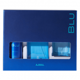 Подарочный набор для мужчин Ajmal, Blu G/S 90 ml Eau de CLGN, 90 ml, Deo 200 ml