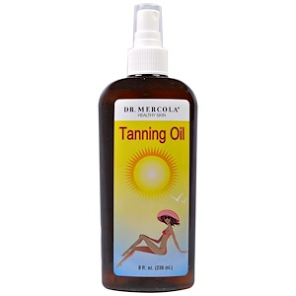 Ulei pentru bronz , Dr. Mercola, Tanning Oil, 236 ml