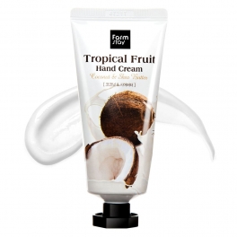 FarmStay, Tropical Fruit Hand Cream Coconut & Shea Butter, 50 ml