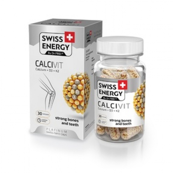 Swiss Energy, Витамины в Nano капсулах Calcivit №30