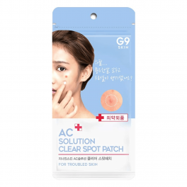 Plasture de curatare pentru ten G9Skin, AC Solution Acne Clear Spot Patch
