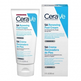 Crema pentru picioare Cerave, SA Renewing Foot Cream, 88 ml
