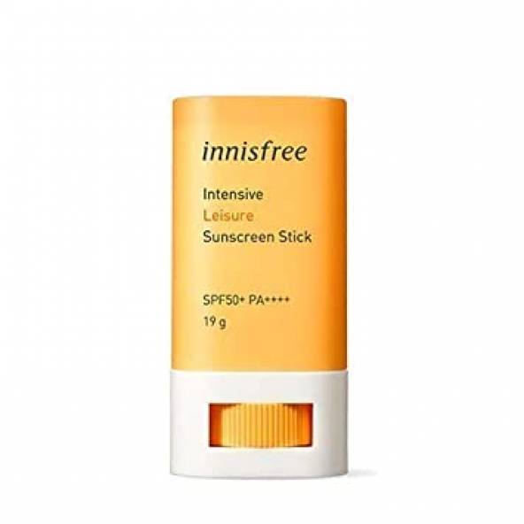 Солнцезащитный крем-Innisfree, Intensive Leisure Sunscreen Stick SPF50+ PA++++, 19г