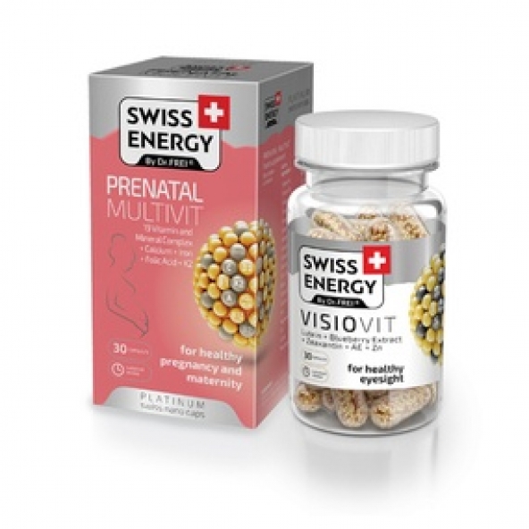 Swiss Energy, Prenatal Multivit, Nano Capsule, 30 buc.