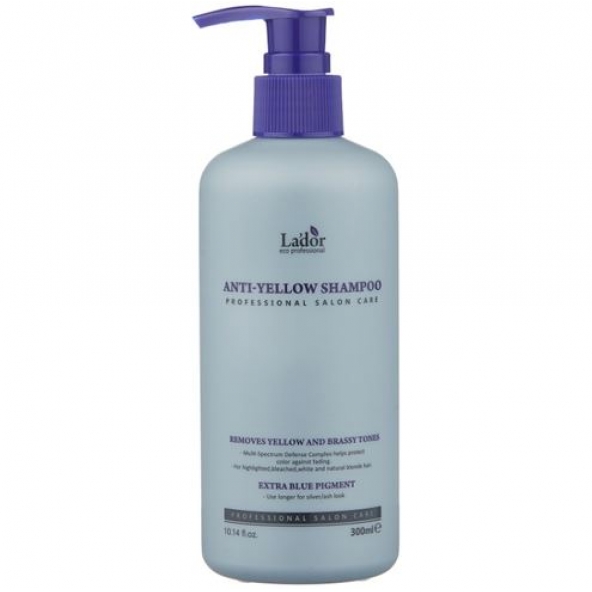 Șampon profesional pentru părul blond- Lador, Anti-Yellow Shampoo, 300 ml