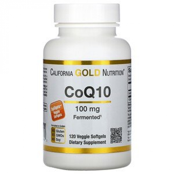 California Gold Nutrition, CoQ 10, 100 mg, 120 capsule