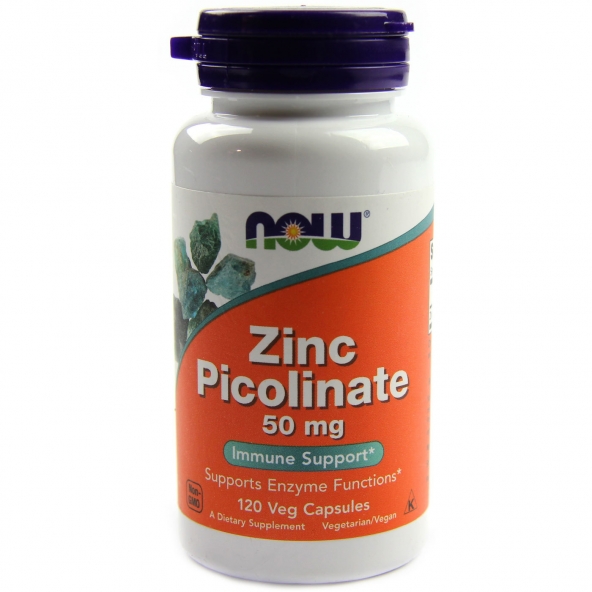 Now Foods, Zinc Picolinate, 50 mg, 120 capsule