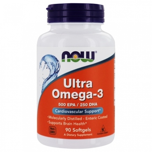 Now Foods, Ultra Omega-3,  90 capsule moi
