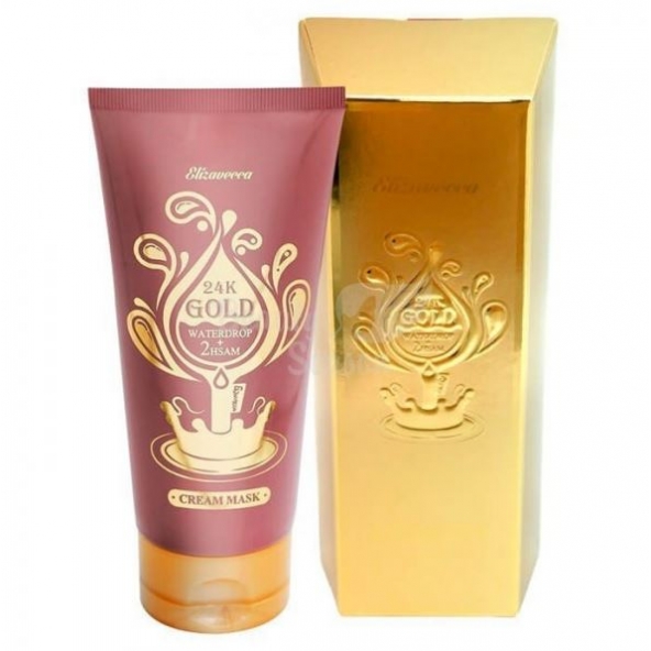 Masca Crema -Elizavecca 24K Gold Waterdrop+2HSAM Cream Mask