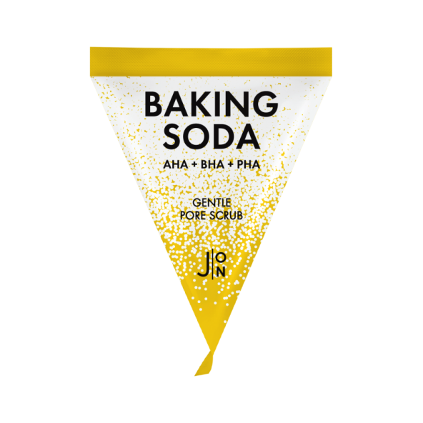 Scrubul de fața cu bicarbonat de sodiu , JON, Baking Soda Gentle Pore Scrub, 5 g