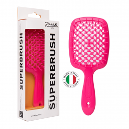 Расческа для волос Janeke, Super Brush, Pink