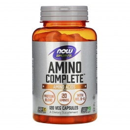 Now Foods, Amino Complete, аминокислотный комплекс, 120 вегетарианских капсул