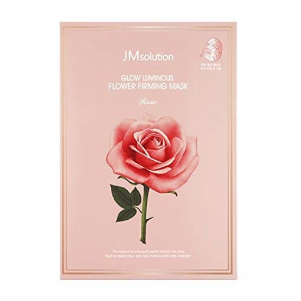Тканевая маска-JM Solution, Glow Luminous Flower Firming Mask Rose, 30ml