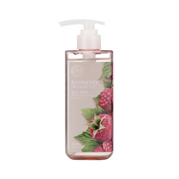  Gel de duș The Face Shop, Raspberry Body Wash, 300 ml