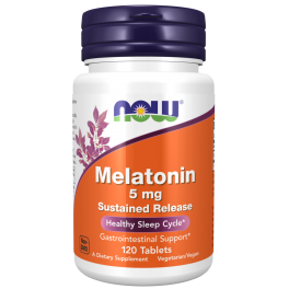 Now Foods, Melatonin, 5 mg, 120 Tablets