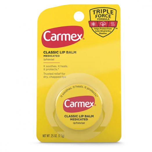 Carmex classic lip balm medicated, 7.5g