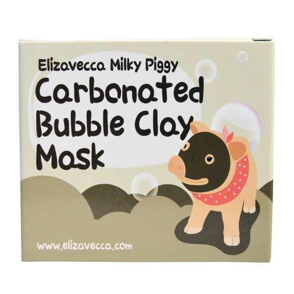 Mască de curățare-Elizavecca Milky Piggy Carbonated Bubble Clay Mask
