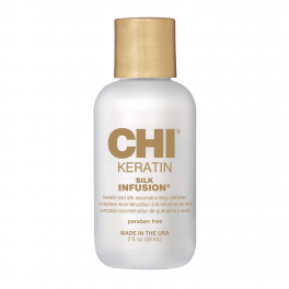 Жидкий кератиновый шелк для волос CHI Keratin Silk Infusion 59 мл 