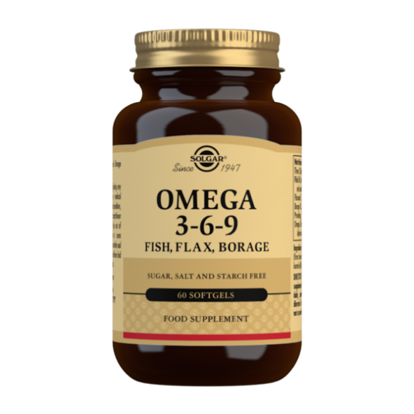 Solgar, Omega 3-6-9, 60 Soft Gels