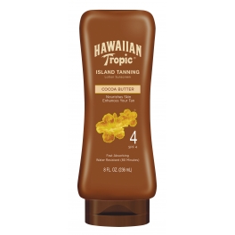 Hawaiian Tropic, Lotion Sunscreen, Cocoa Butter, SPF 4 , 236 ml