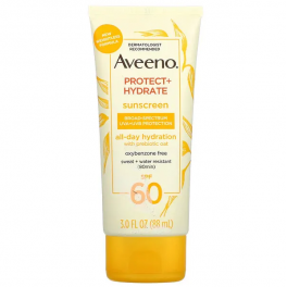 Aveeno, Protect + Hydrate, Sunscreen, SPF 60, 88 ml